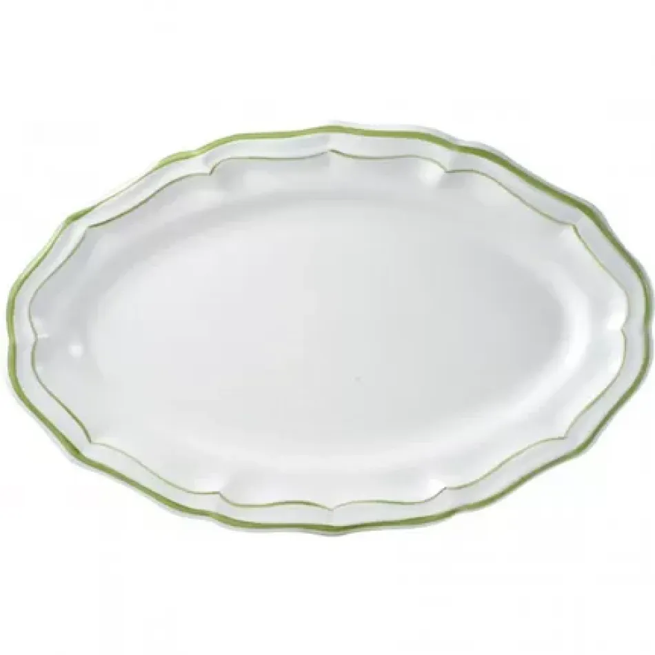 Filet Green Oval Platter 16 1/8 x 10 5/16"