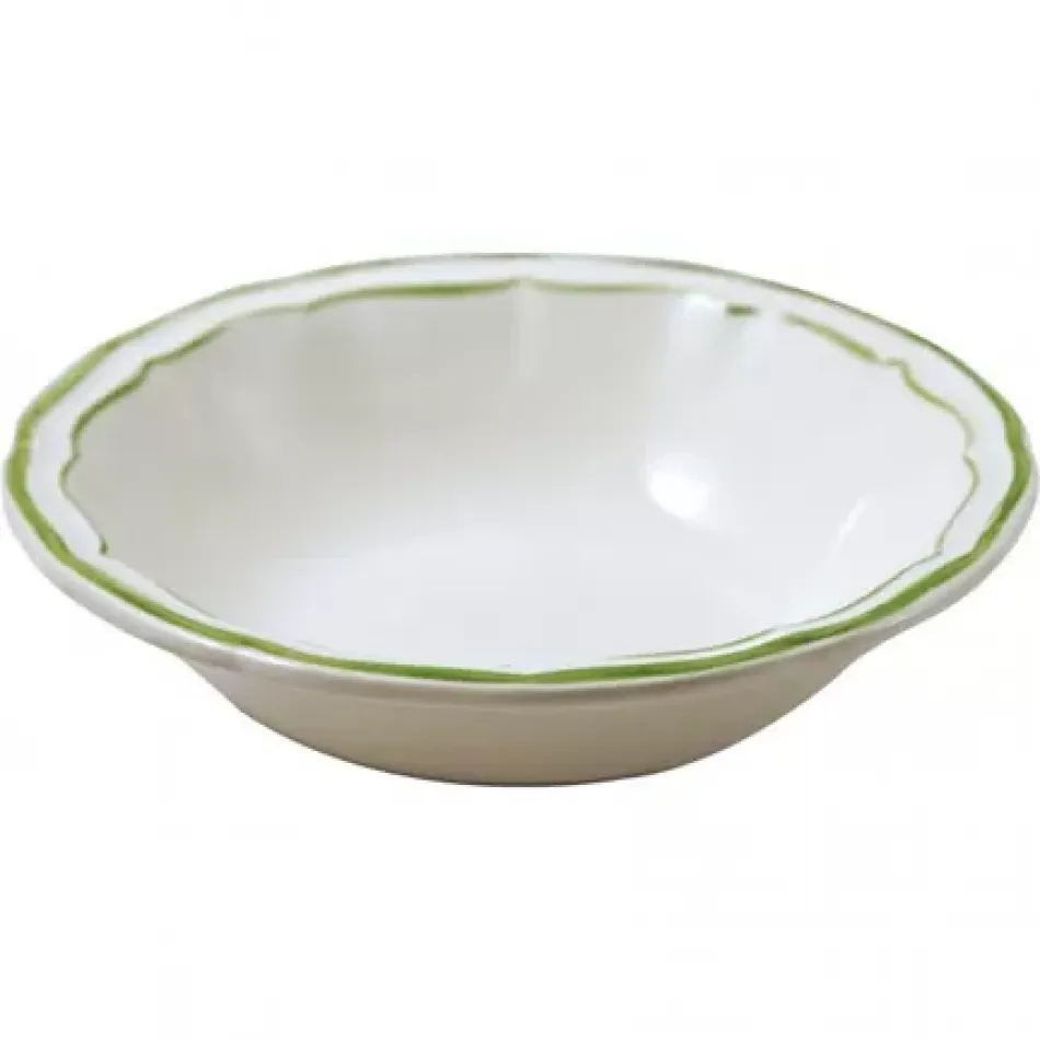 Filet Green Cereal Bowl 7" Dia - 7 2/3" Oz - H 2"