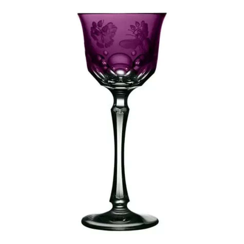 Springtime Amethyst Water Goblet