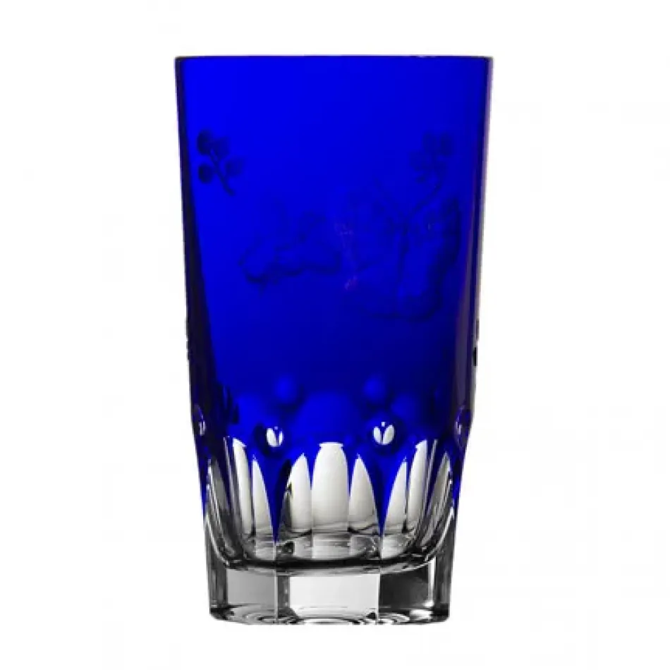 Springtime Cobalt Blue Highball Tumbler