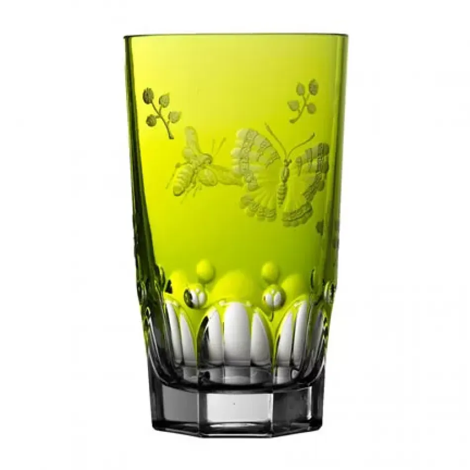 Springtime Yellow/Green Highball Tumbler