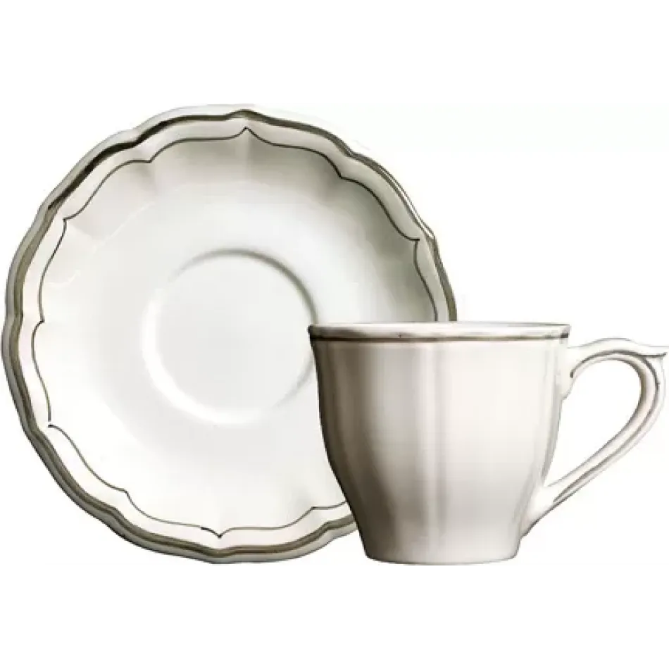 Filet Taupe Us Tea Cup 8 1/2 Oz