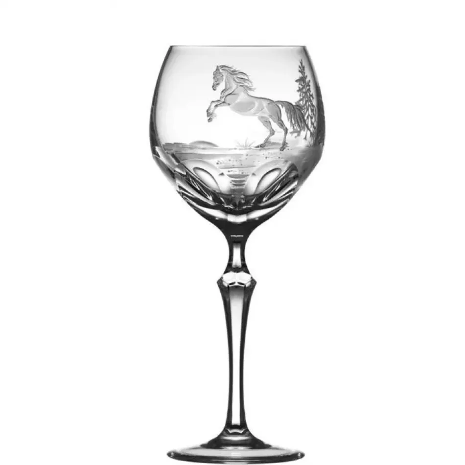 Run 4 Roses Apaloosa Clear Water Goblet