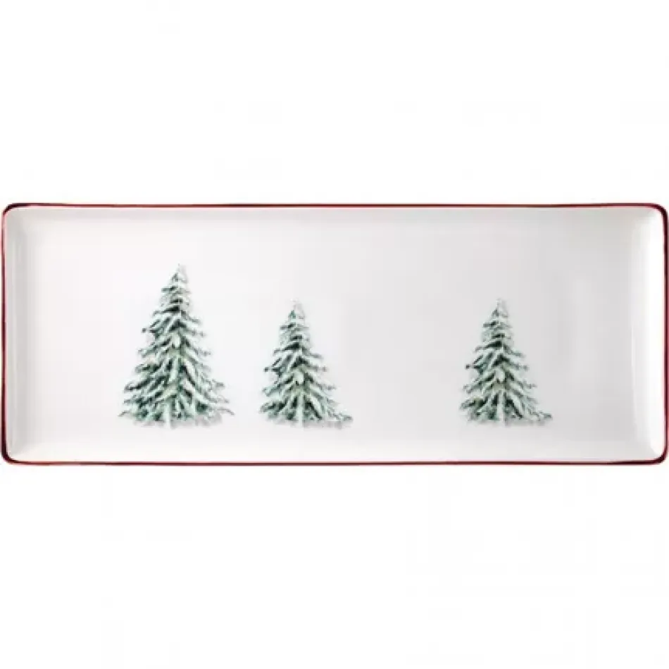 Filet Noel Oblong Serving Tray 14 3/16 x 6 1/8"