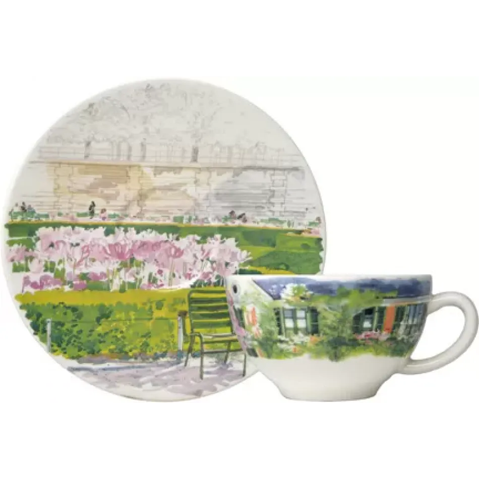 Paris A Giverny Breakfast Saucer 5 1/16" Dia