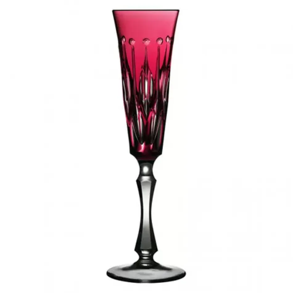 Renaissance Raspberry Champagne Flute