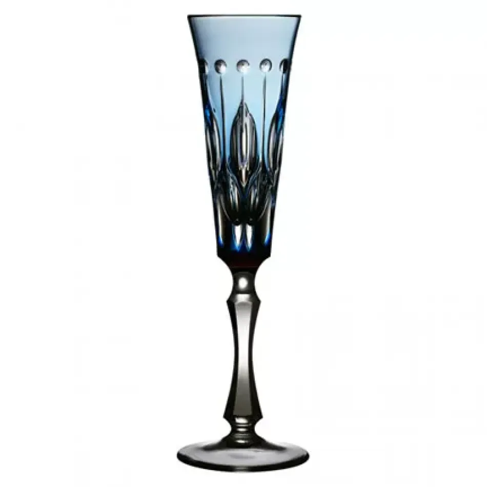 Renaissance Sky Blue Champagne Flute