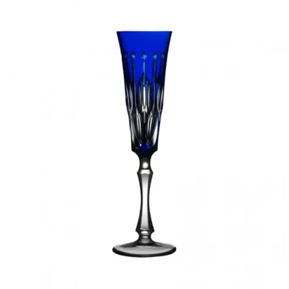 Renaissance Cobalt Blue Champagne Flute