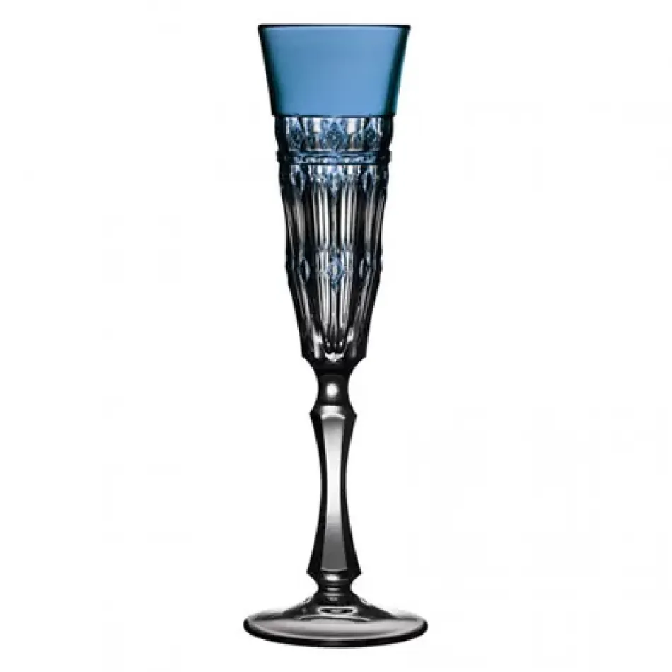 Barcelona Sky Blue Champagne Flute