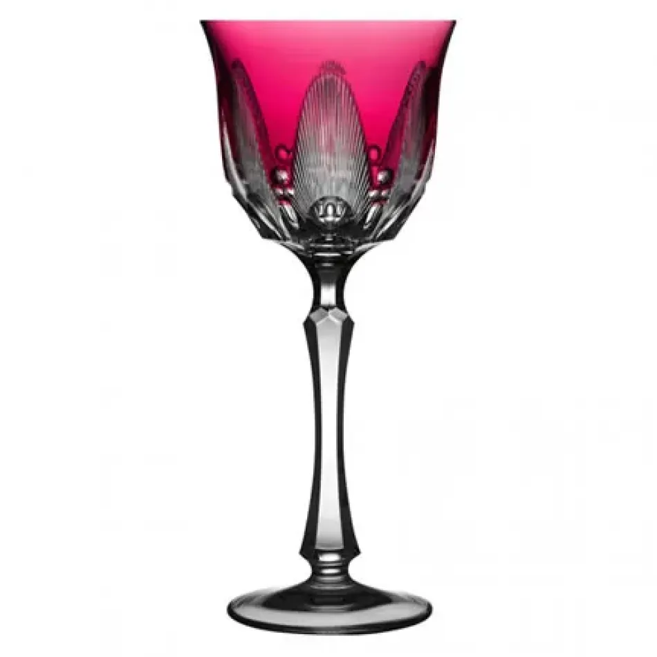 Captiva Raspberry Water Goblet