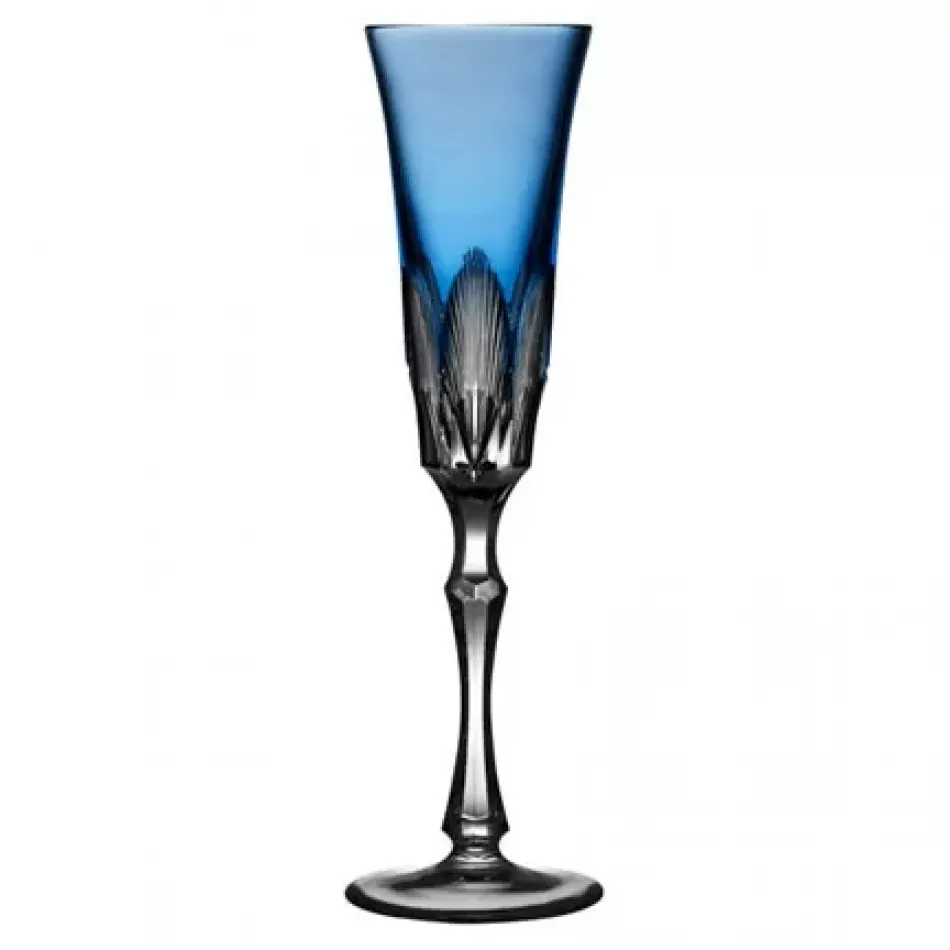 Captiva Sky Blue Champagne Flute