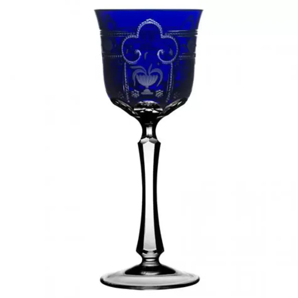 Imperial Cobalt Blue Water Goblet H