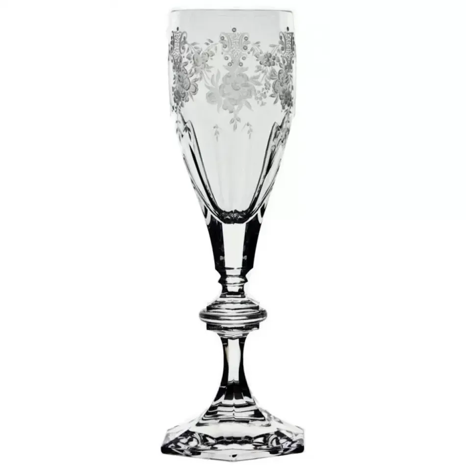 Versailles Amber Martini Glass