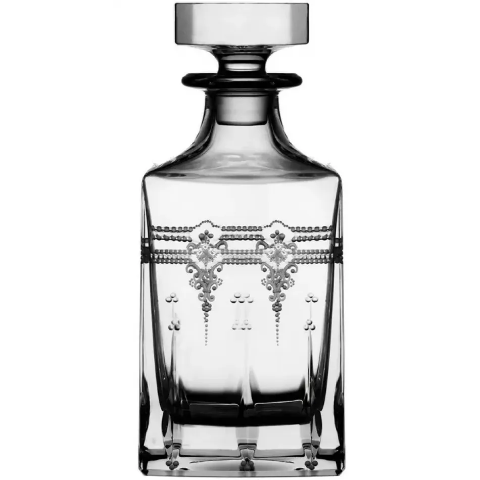 Lisbon Clear Whiskey Decanter 0.75 Liter