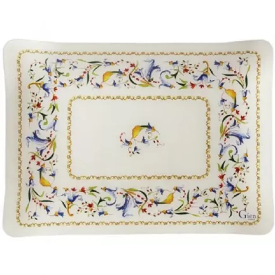 Toscana Acrylic Serving Tray, Small 14 9/16" x 11 1/8"