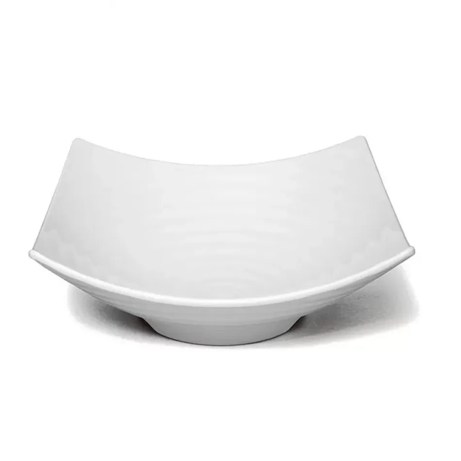 Zen Melamine 12.5" White Serving Bowl