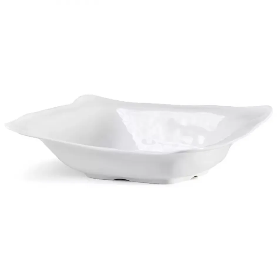 Ruffle Melamine 17" x 12" x 3.5" Rect Serving Bowl