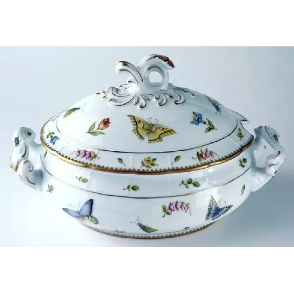 Spring in Budapest Oval Soup Tureen 12 in Long 96 oz