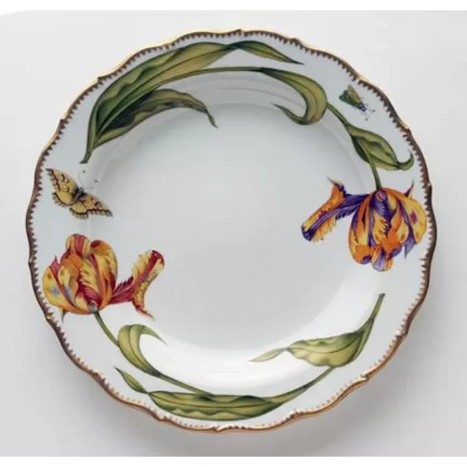 Old Master Tulips Large Rd Platter 12.75 in Rd