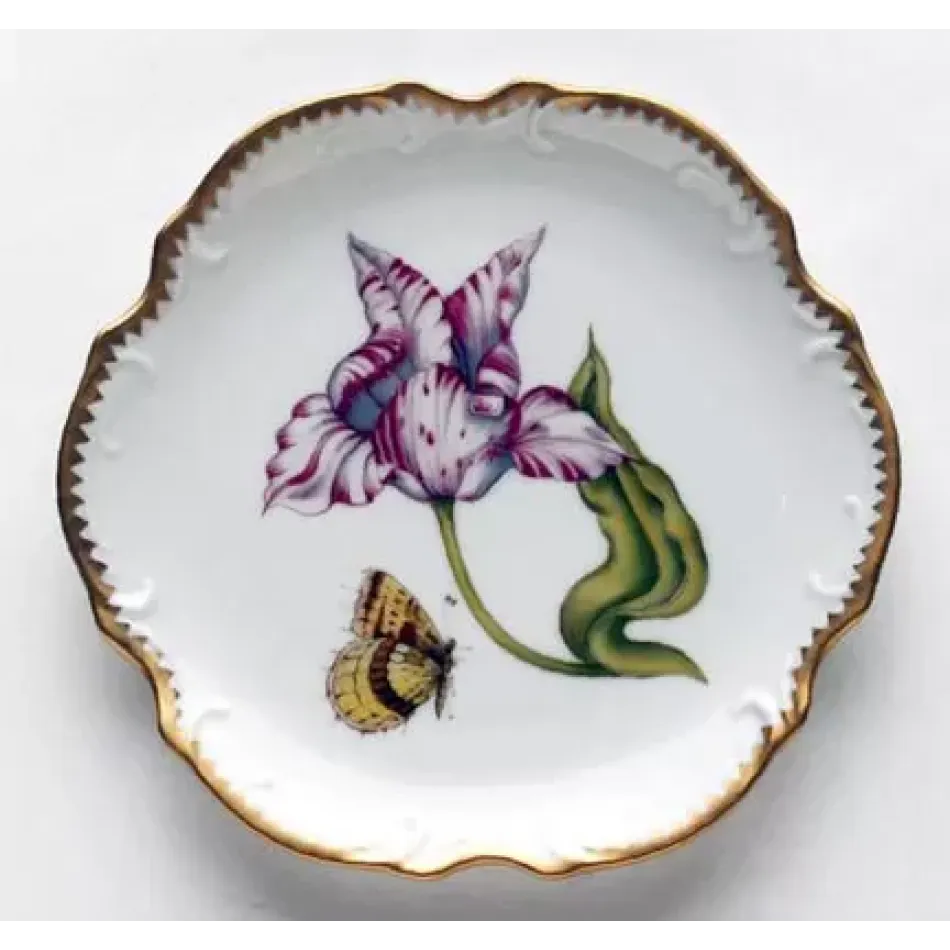 Old Master Tulips Pink & White Tulip Bread & Butter Plate 6.25 in Rd