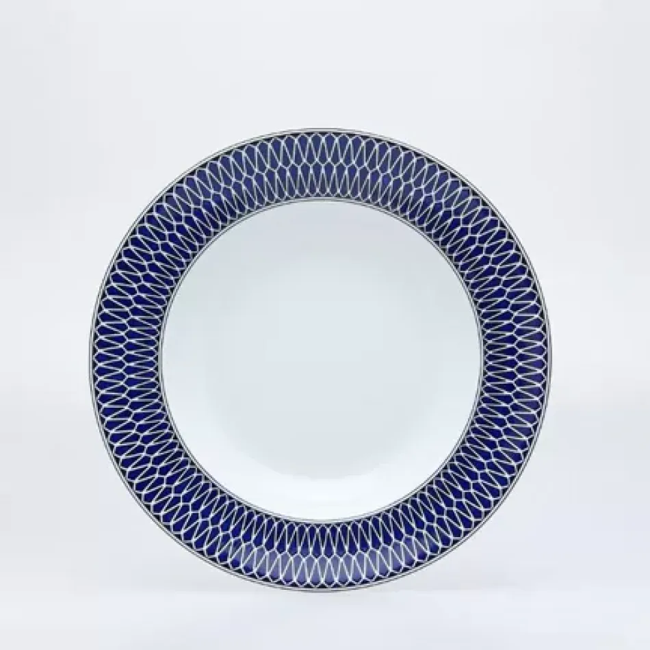 Blue Star Rim Soup Plate