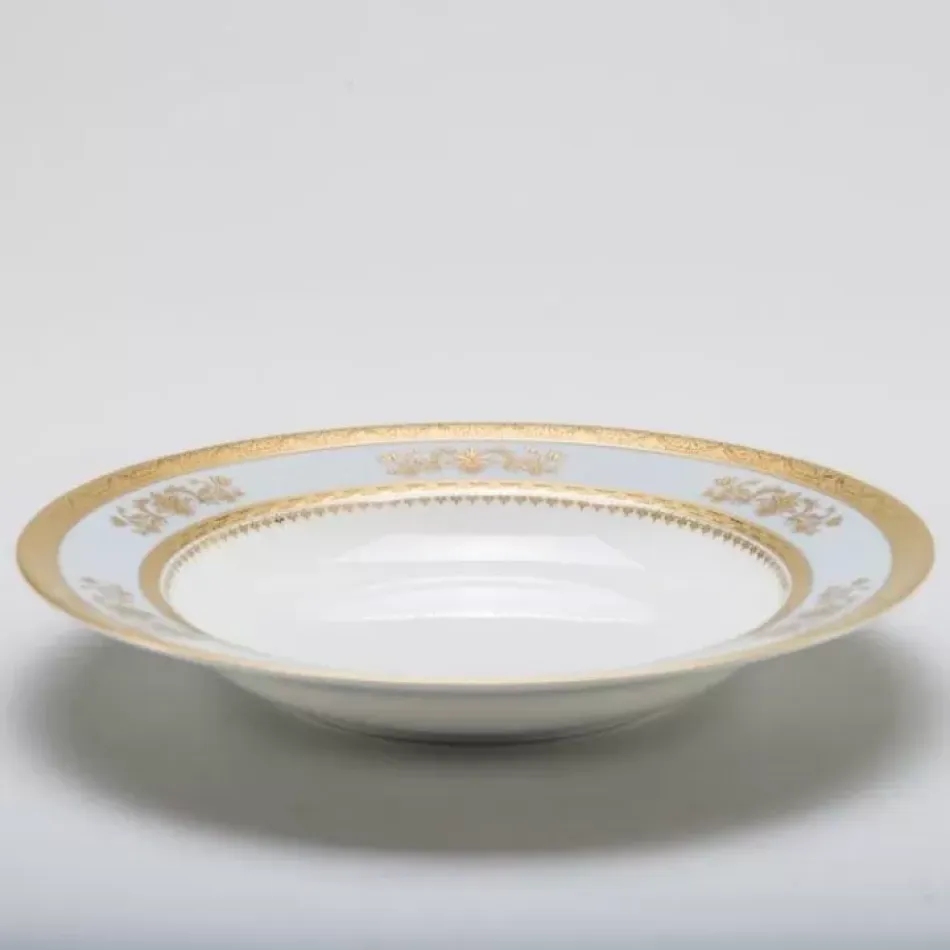 Orsay Powder Blue Rim Soup Plate