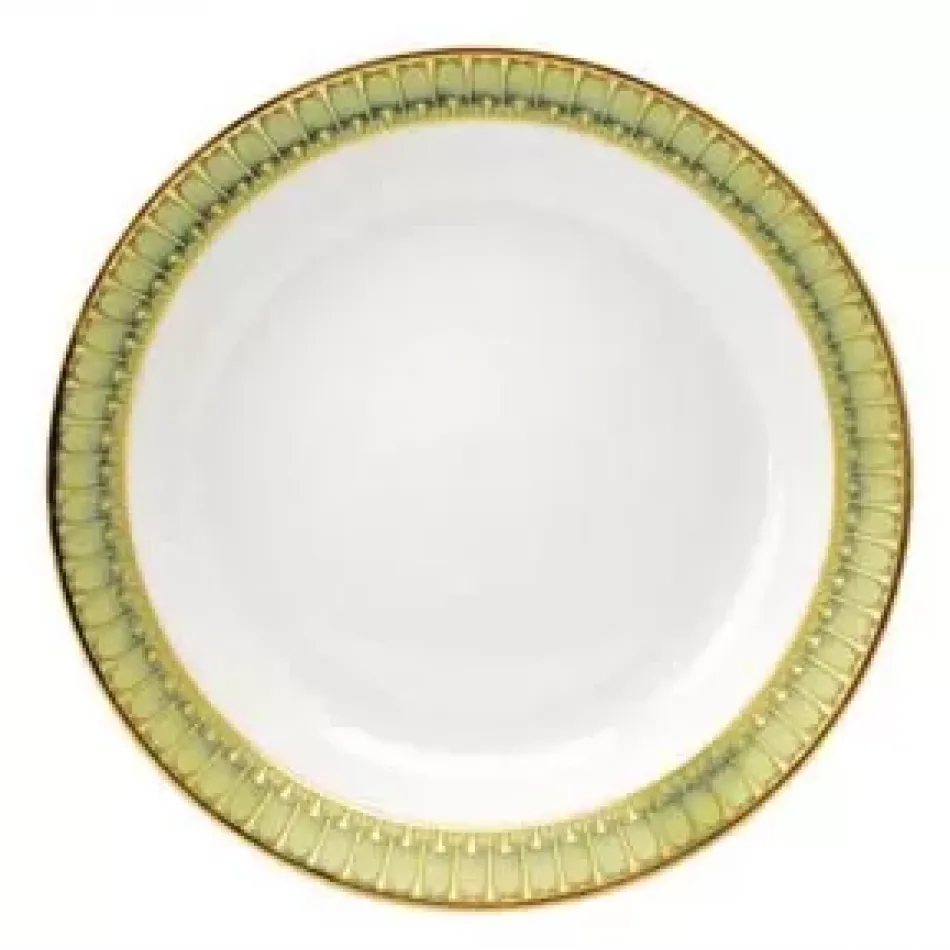 Arcades Green Soup Cereal Plate