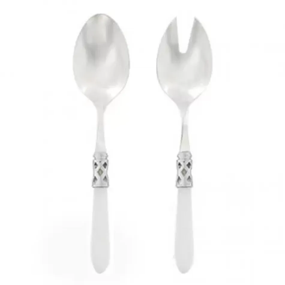 Aladdin Brilliant Clear Salad Serving Set 9.75"L