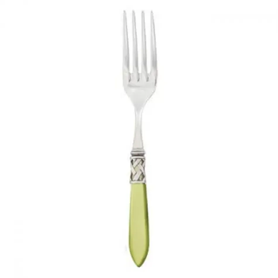 Aladdin Antique Chartreuse Serving Fork 9.5"L