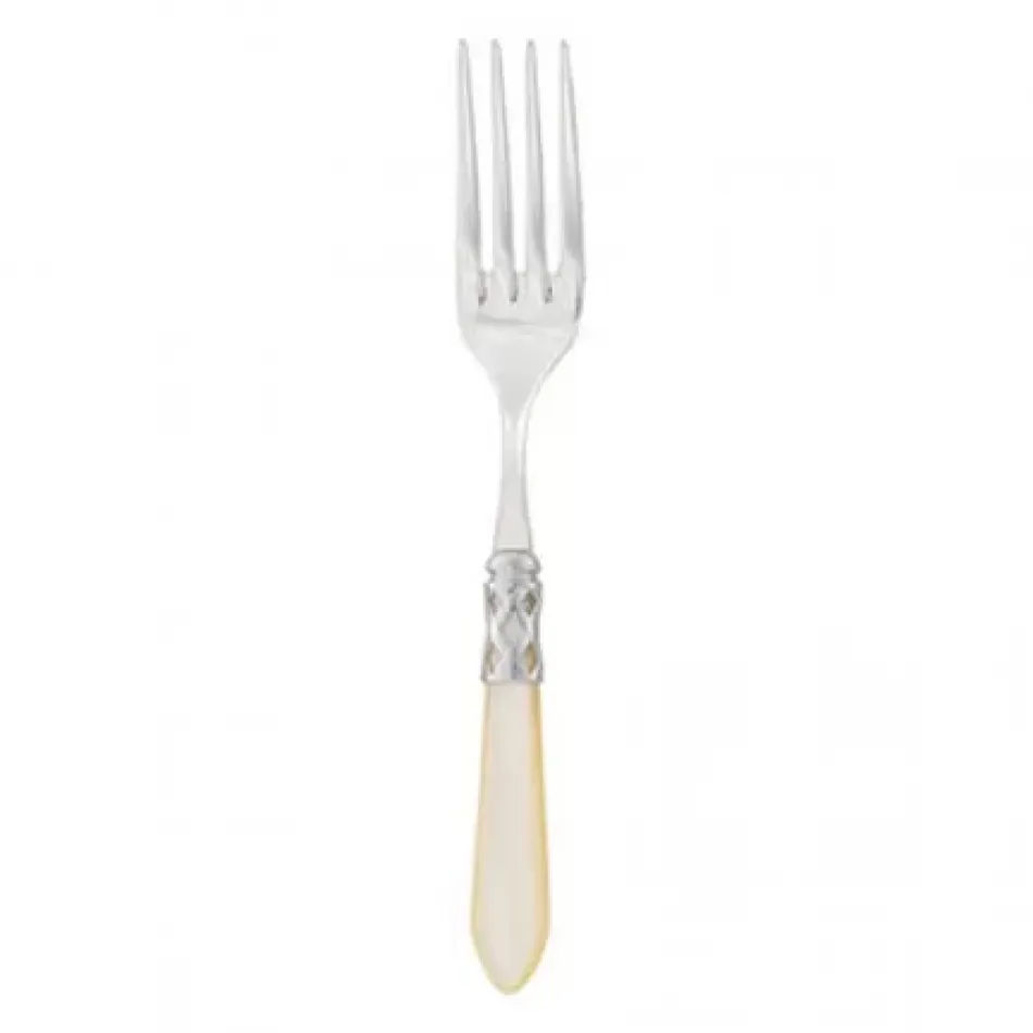 Aladdin Brilliant Ivory Serving Fork 9.5"L