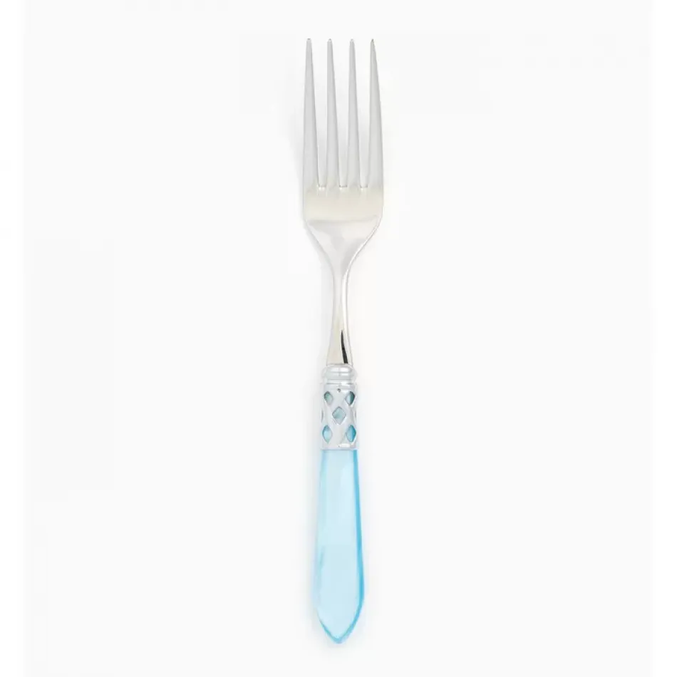 Aladdin Brilliant Light Blue Serving Fork 9.5"L