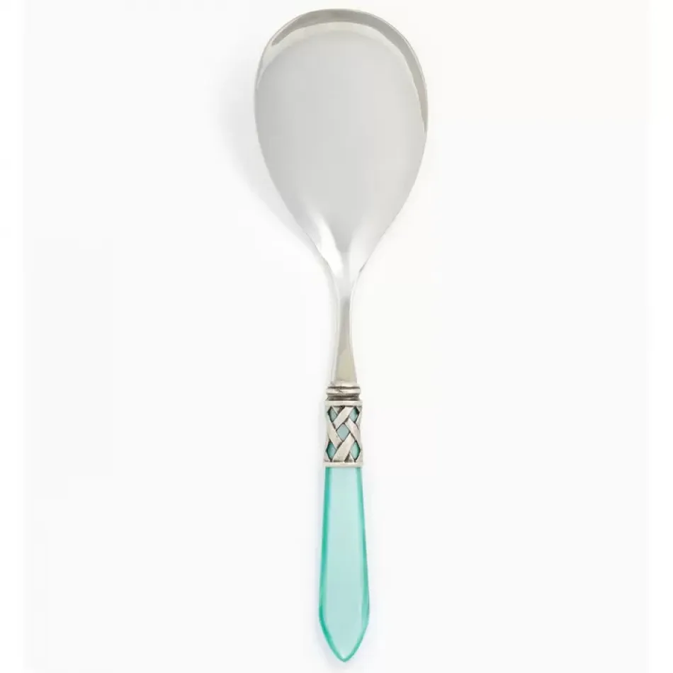 Aladdin Antique Aqua Serving Spoon 10.25"L