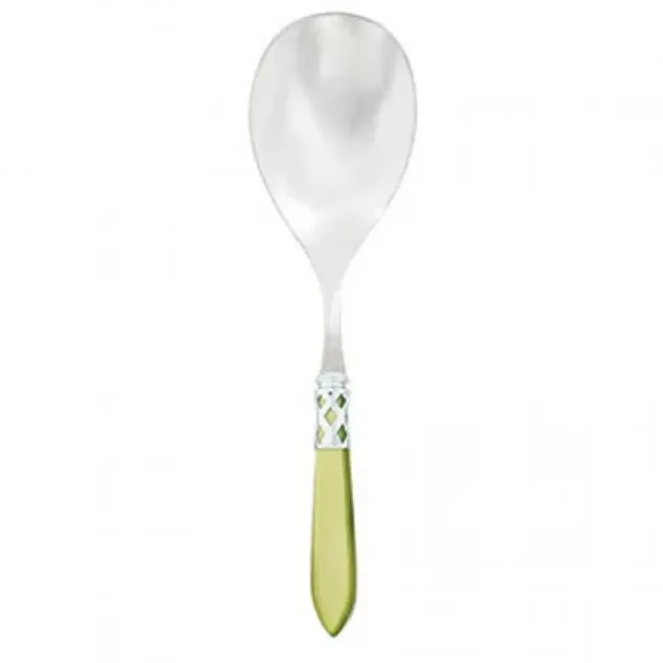 Aladdin Brilliant Chartreuse Serving Spoon 10.25"L