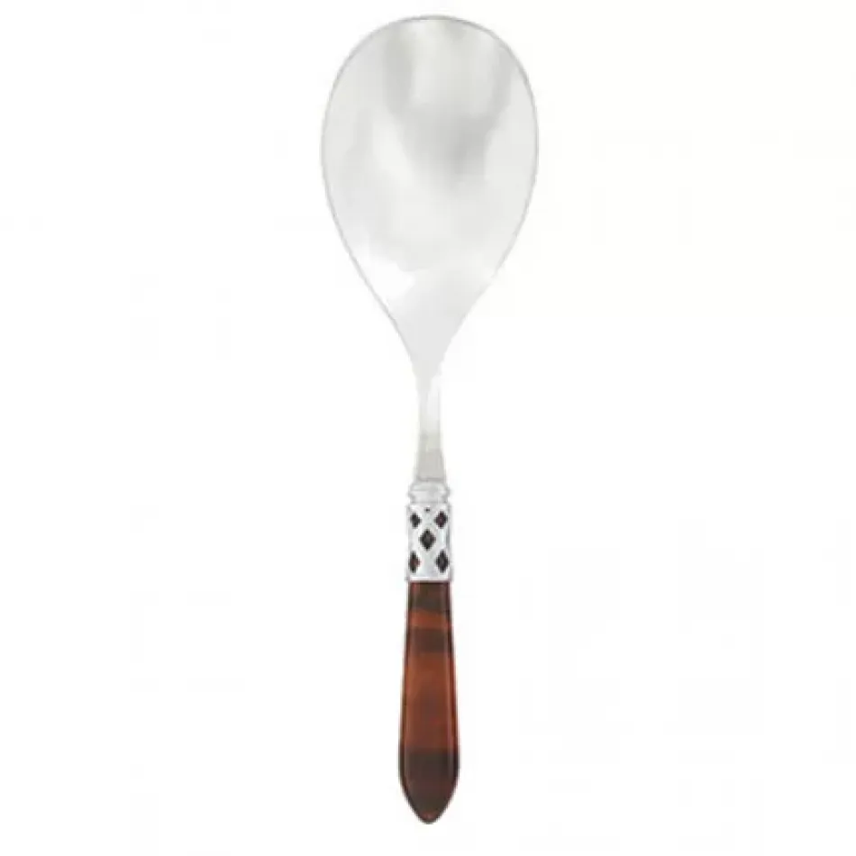 Aladdin Brilliant Tortoiseshell Serving Spoon 10.25"L