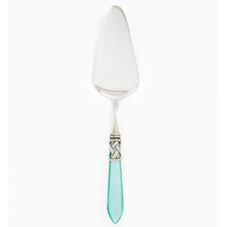 Aladdin Antique Aqua Pastry Server 10.5"L