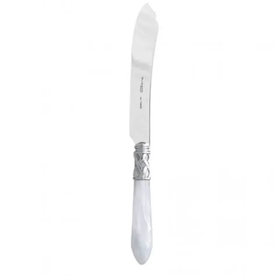 Aladdin Brilliant White Cake Knife 10"L