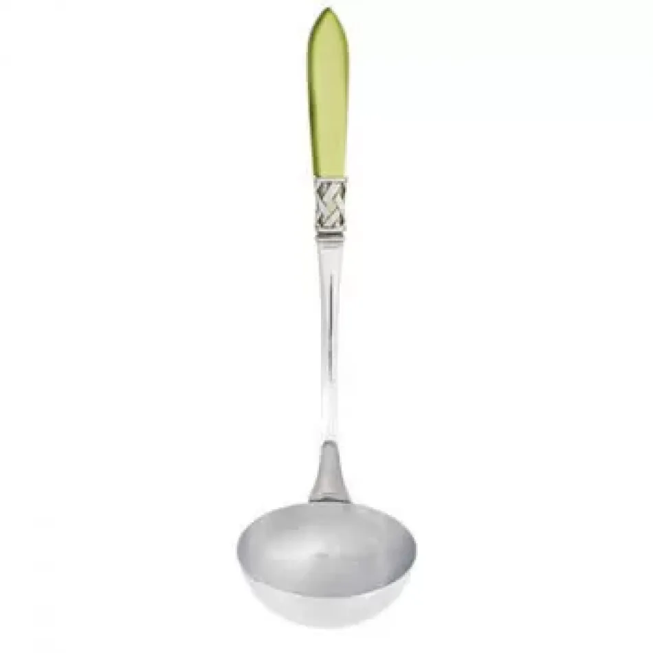 Aladdin Antique Chartreuse Soup Ladle 11"L