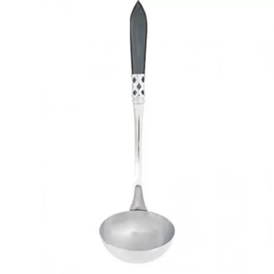 Aladdin Brilliant Charcoal Soup Ladle 11"L