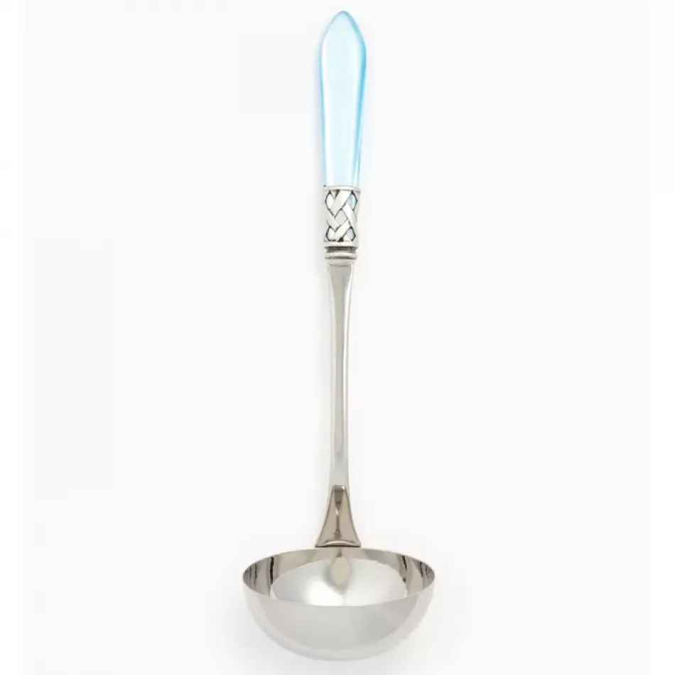 Aladdin Antique Light Blue Soup Ladle 11"L