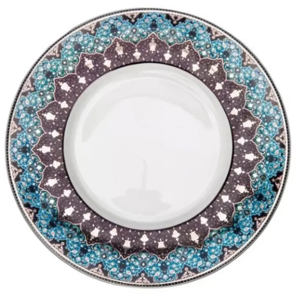 Dhara Peacock Oval Platter (Special Order)