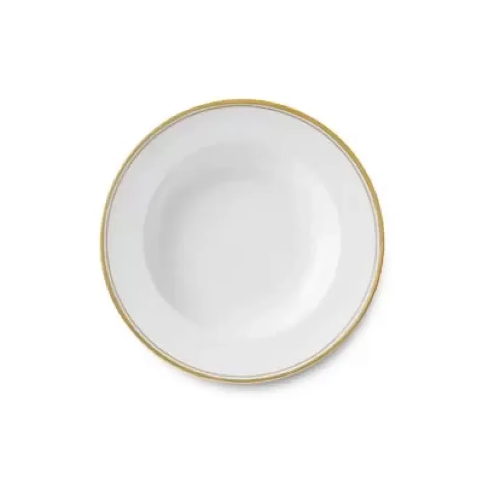 Double Filet Gold Soup Plate 8.5 in Rd