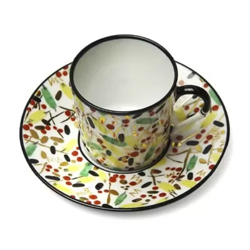 Renouveau Russe Coffee Cup & Saucer