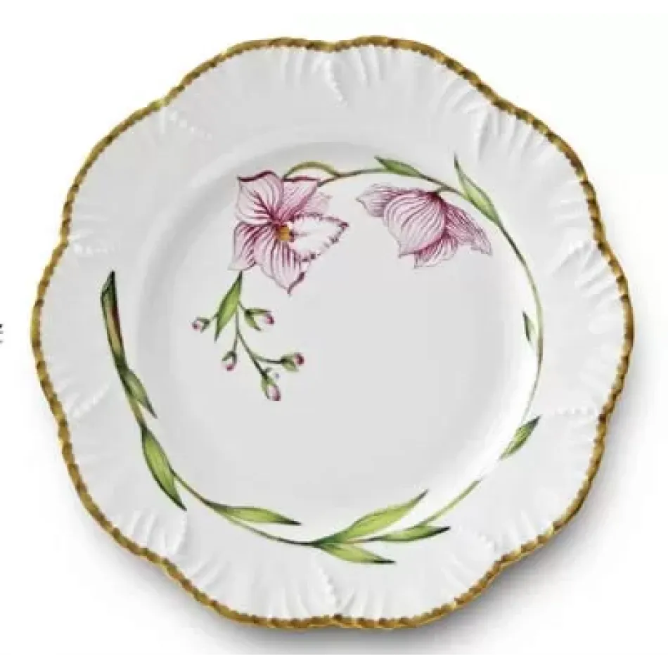 Jardin D'Orchidees Dessert Plate 8.5 in Rd