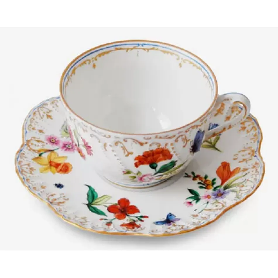 Belles Saisons  Teacup & Saucer