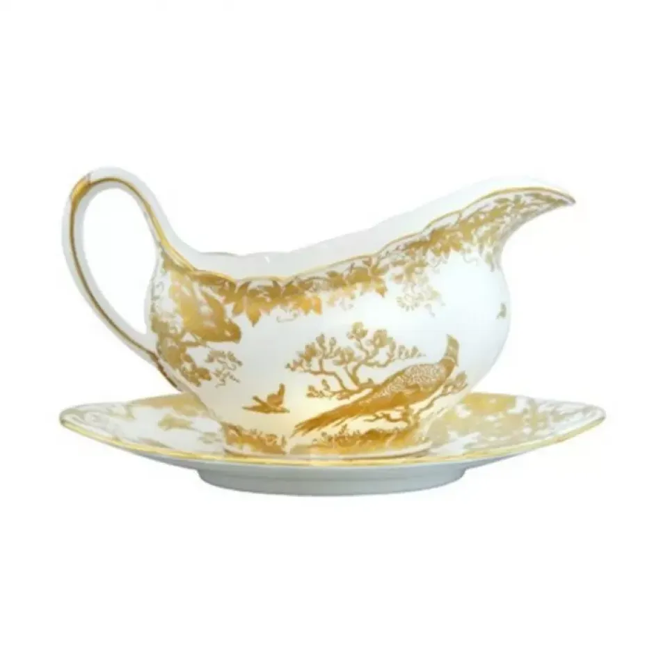 Aves Gold Sauce Boat Stand
