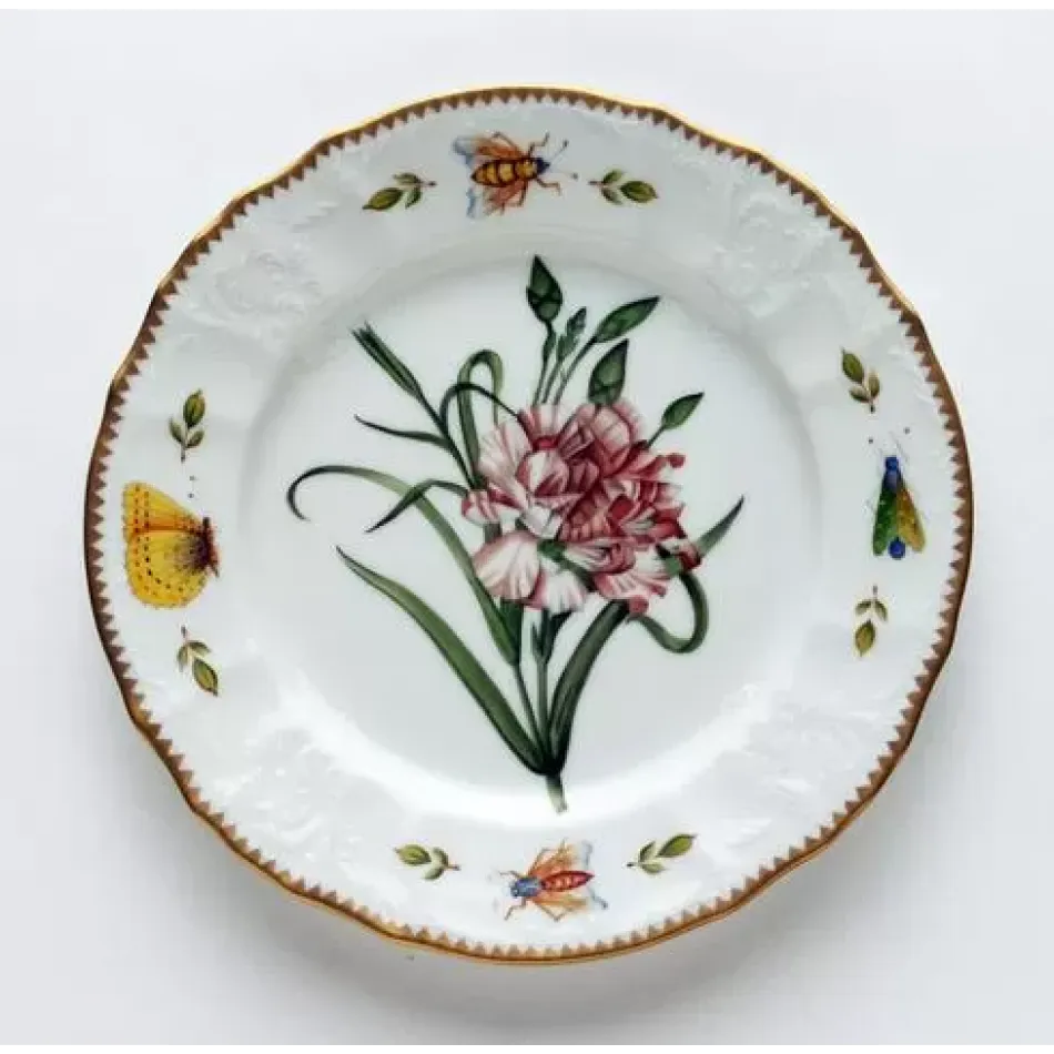 Redoute Pink Carnation Salad Plate 7.75 in Rd
