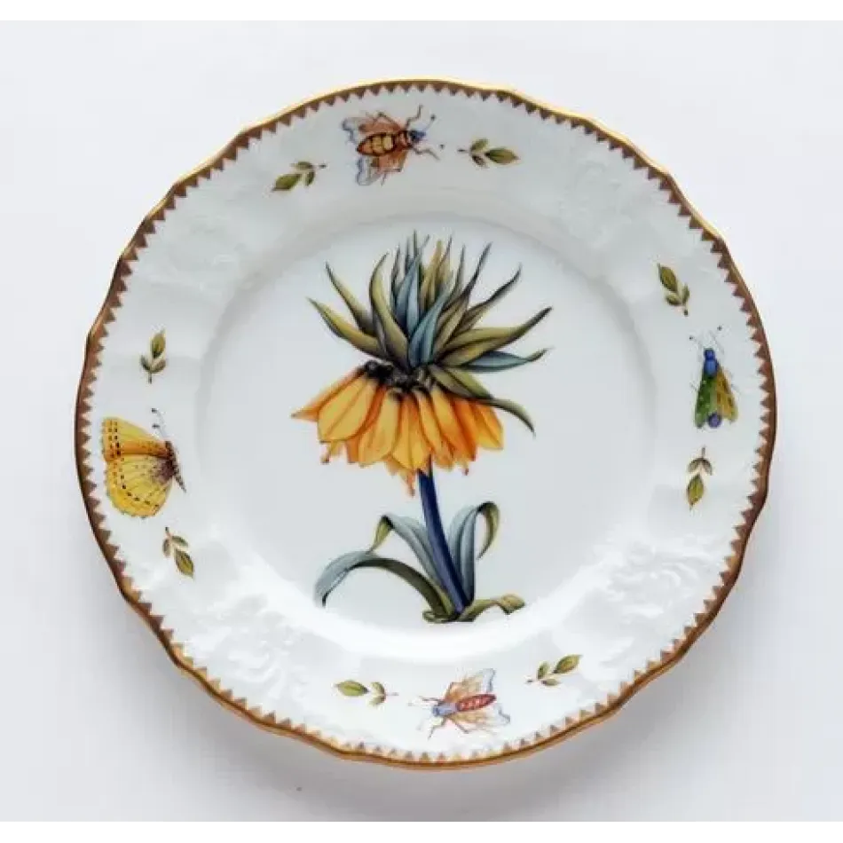 Redoute Yellow Flower Salad Plate 7.75 in Rd