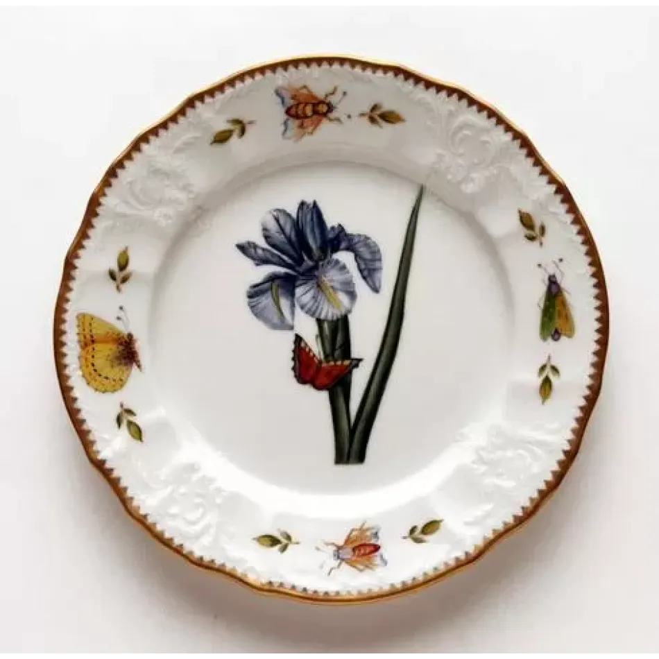 Redoute Blue Iris Salad Plate 7.75 in Rd