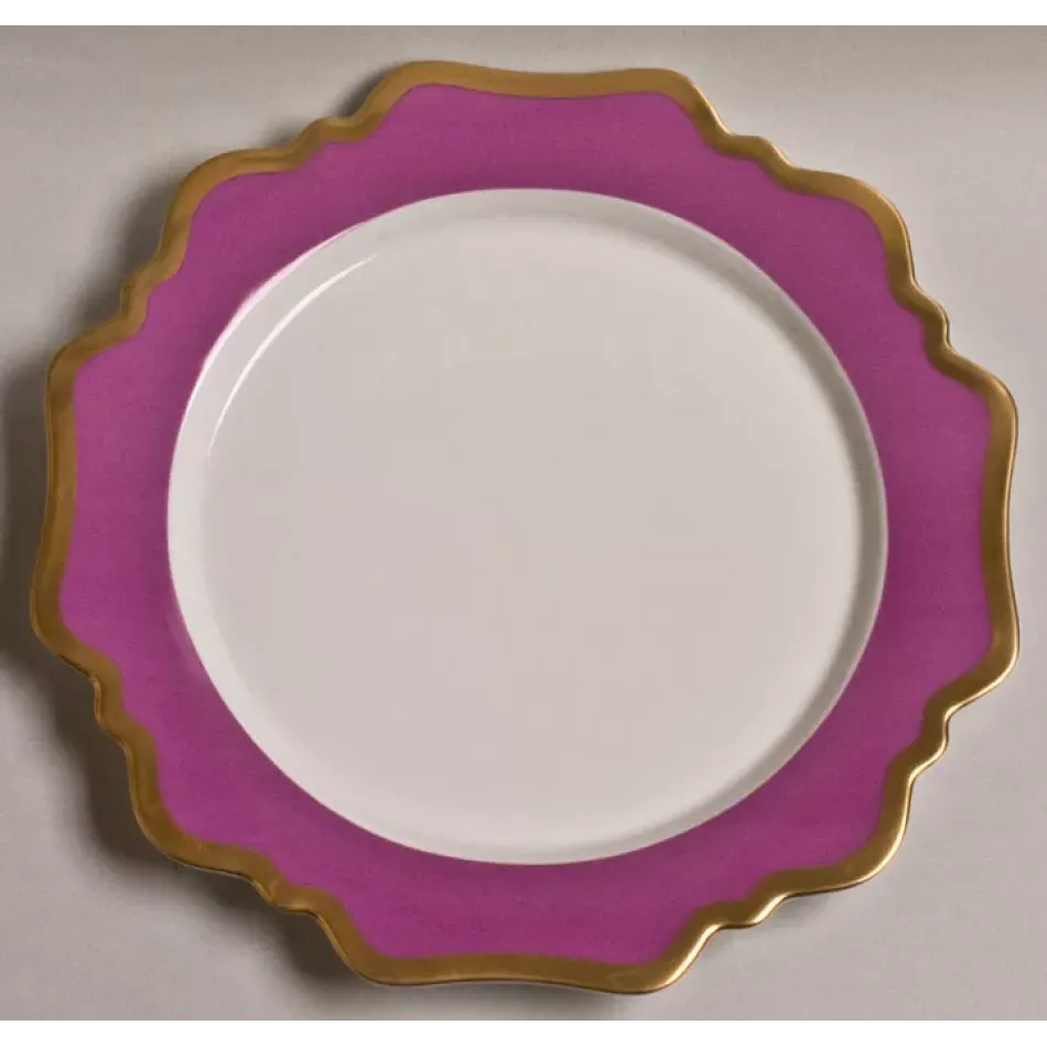Anna's Palette Purple Orchid Dinner Plate 10.5 in Rd
