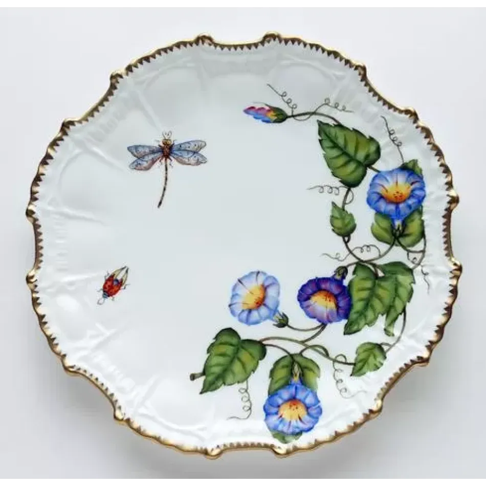 Morning Glory Star Dinner Plate 10.25 in Rd